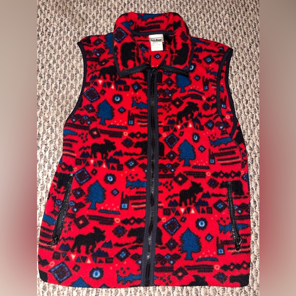 Vintage l.l. Bean vest!